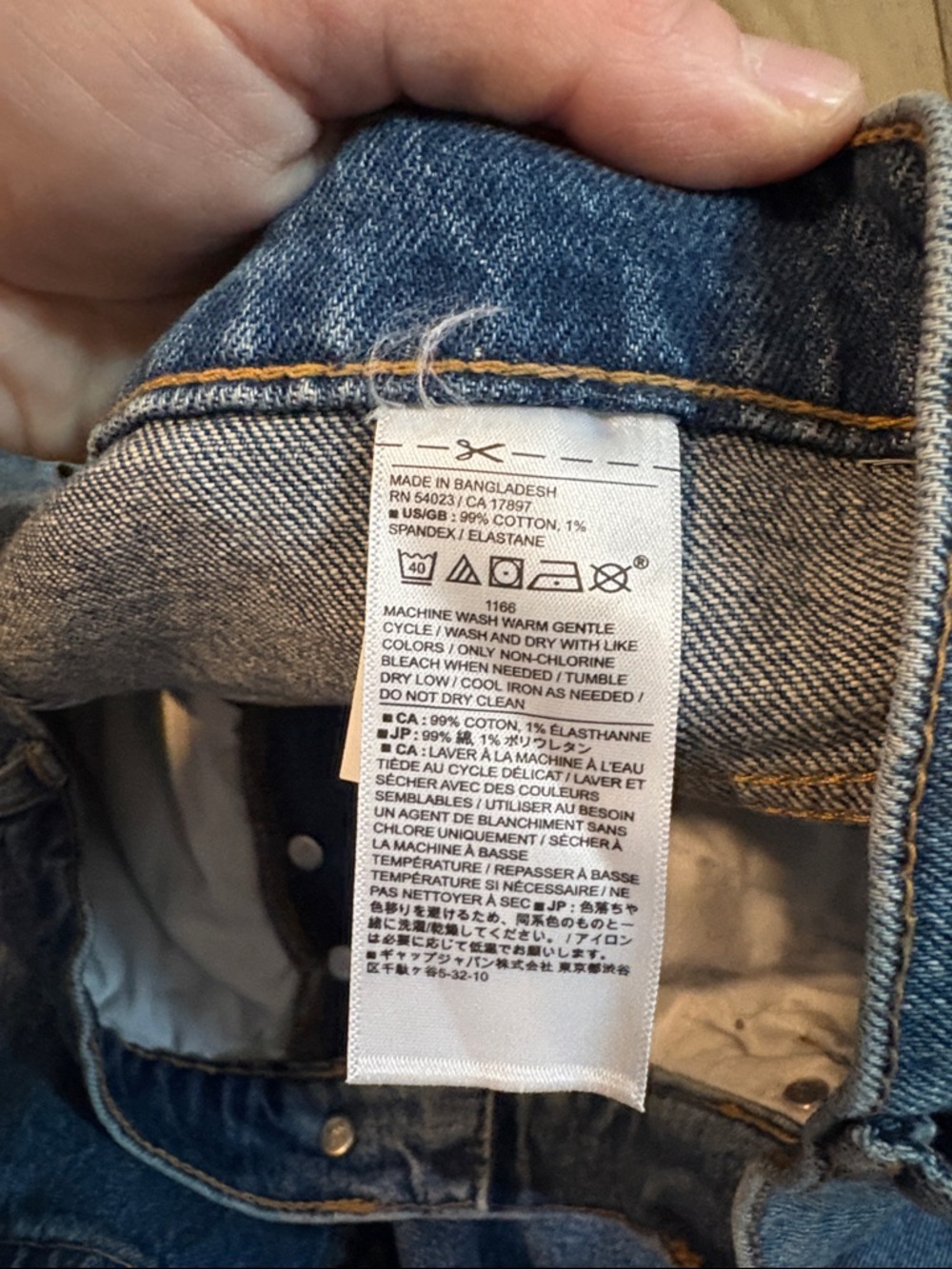Banana Republic Size 34/18 Women's Blue Denim Button Fly Medium Wash Shorts - Picture 11 of 12